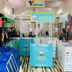Kinh doanh Take Away Thương hiệu Olive Coffee- Mô hình Xe Cà Phê Di Dộng Gấp Gọn